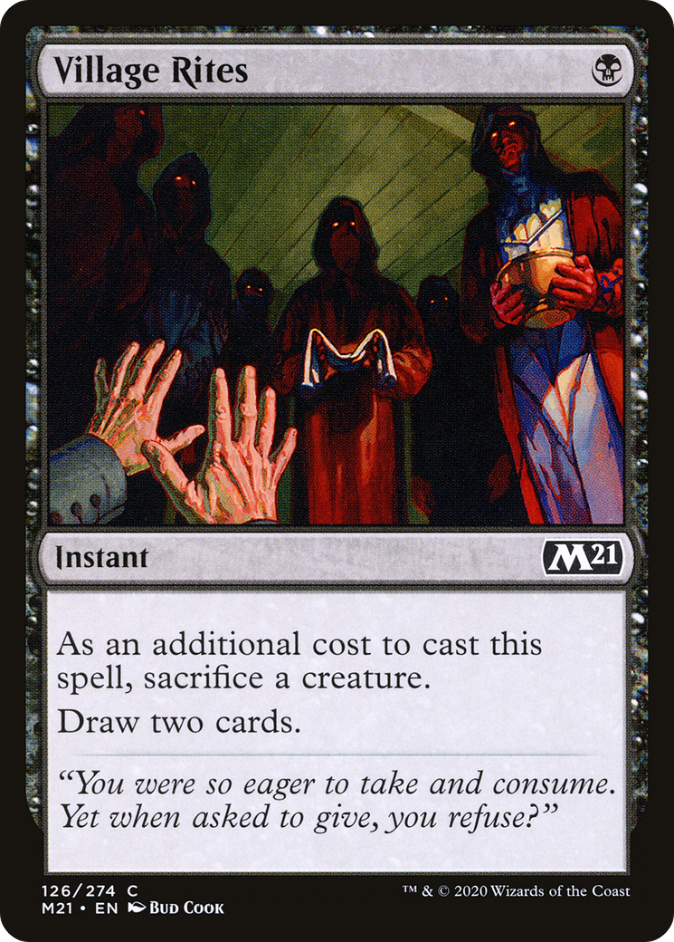 Village Rites (126) [Core Set 2021] - Deck Out Gaming
