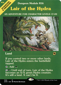 Lair of the Hydra (Dungeon Module) (356) [Adventures in the Forgotten Realms] foil - Deck Out Gaming