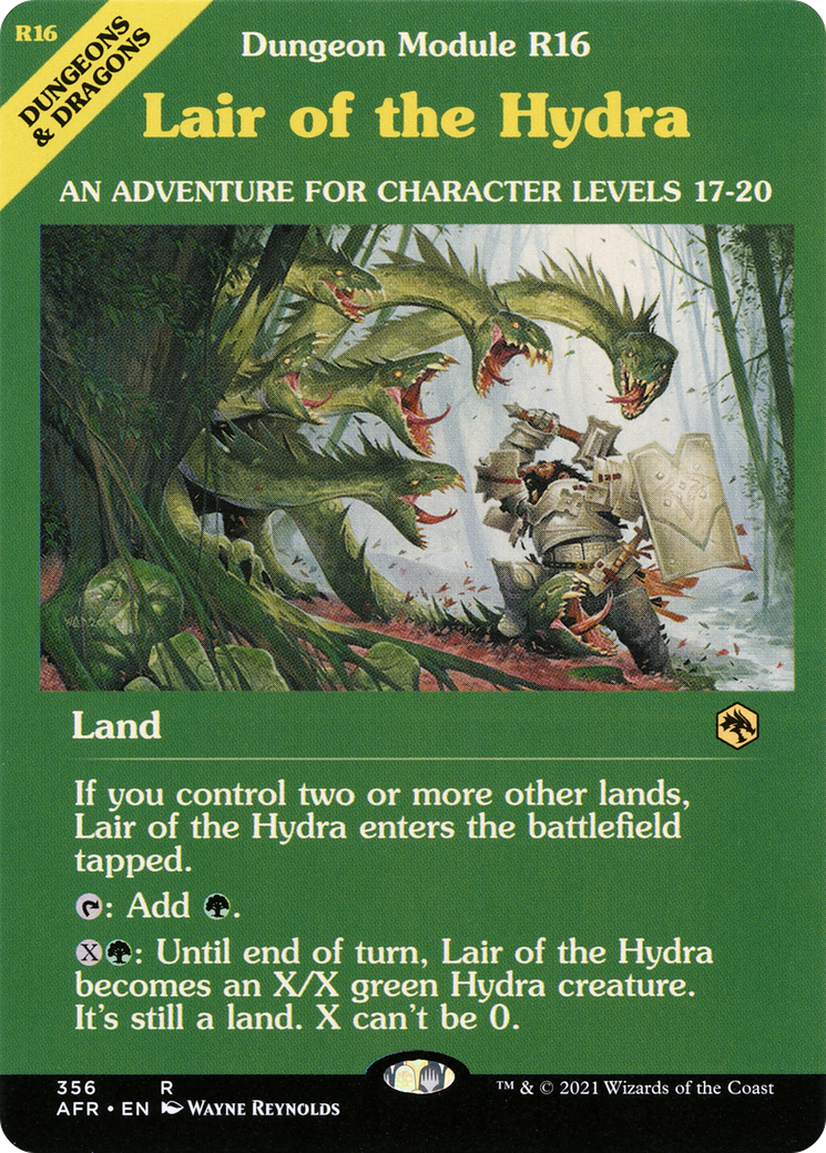 Lair of the Hydra (Dungeon Module) (356) [Adventures in the Forgotten Realms] foil - Deck Out Gaming