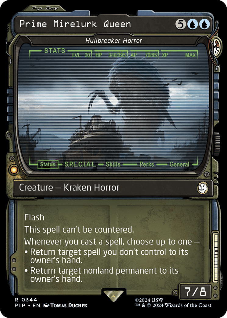 Prime Mirelurk Queen - Hullbreaker Horror (Showcase) (344) [Fallout] - Deck Out Gaming