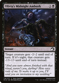 Olivia's Midnight Ambush (118) [Innistrad: Midnight Hunt] foil - Deck Out Gaming