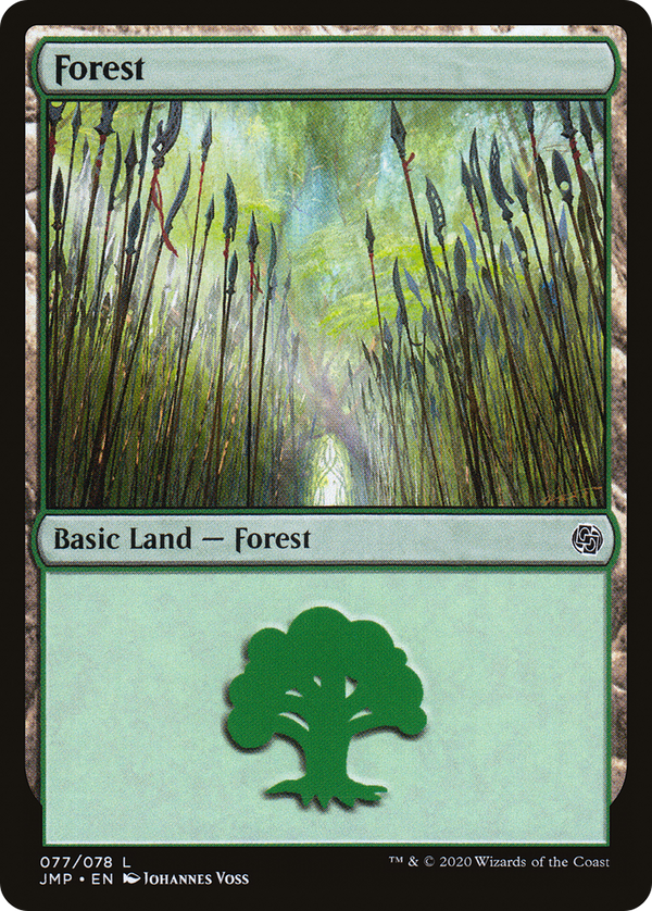 Forest (77) [Jumpstart] - Deck Out Gaming