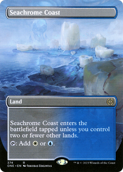 Seachrome Coast (Borderless) (374) [Phyrexia: All Will Be One] - Deck Out Gaming