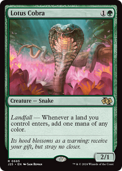 Lotus Cobra (685) [Foundations Jumpstart] - Deck Out Gaming