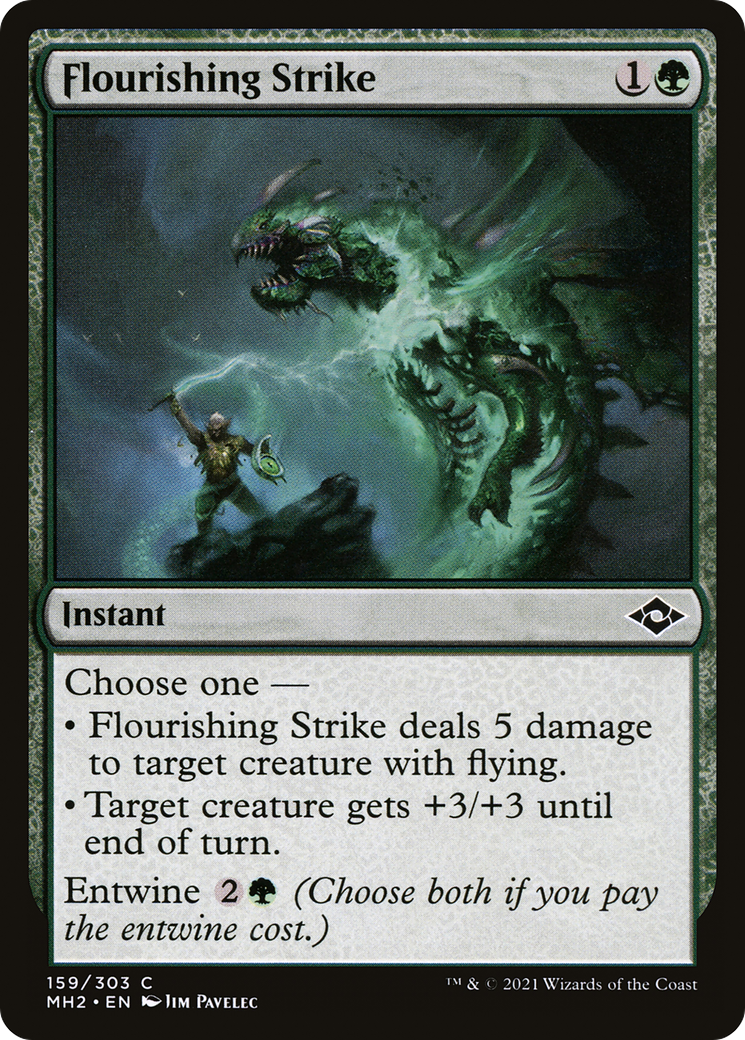 Flourishing Strike (159) [Modern Horizons 2] foil - Deck Out Gaming