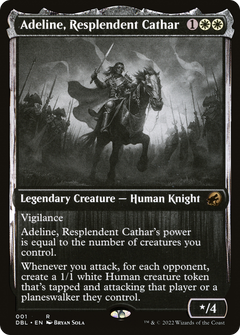 Adeline, Resplendent Cathar (1) [Innistrad: Double Feature] foil - Deck Out Gaming