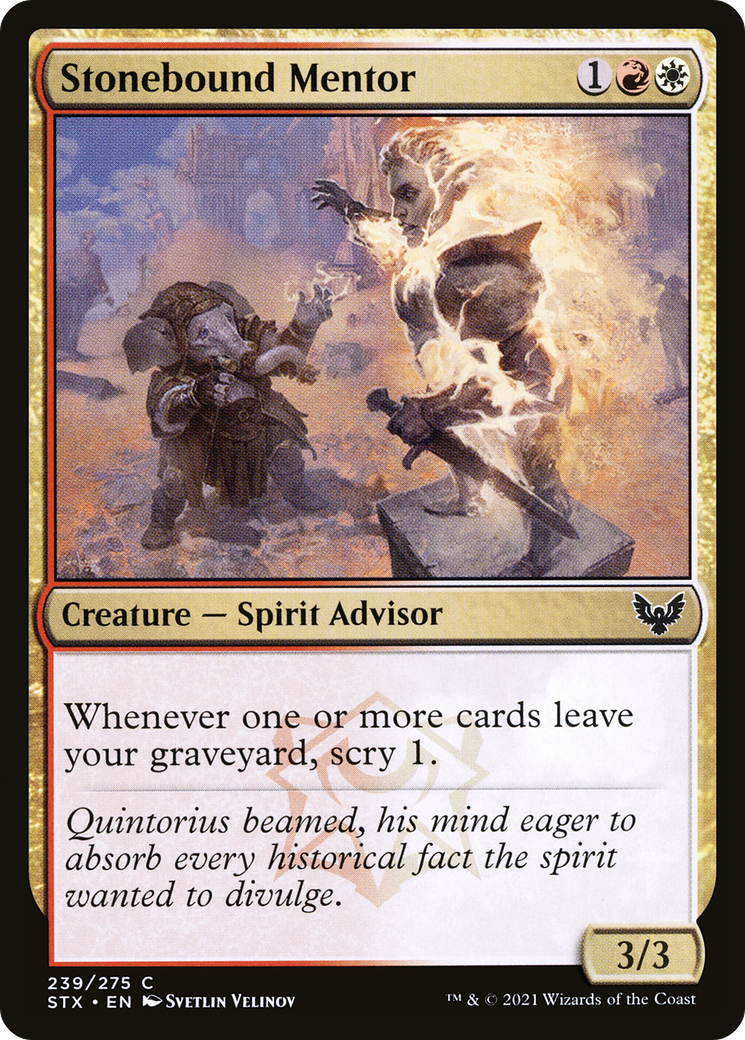 Stonebound Mentor (239) [Strixhaven: School of Mages] - Deck Out Gaming