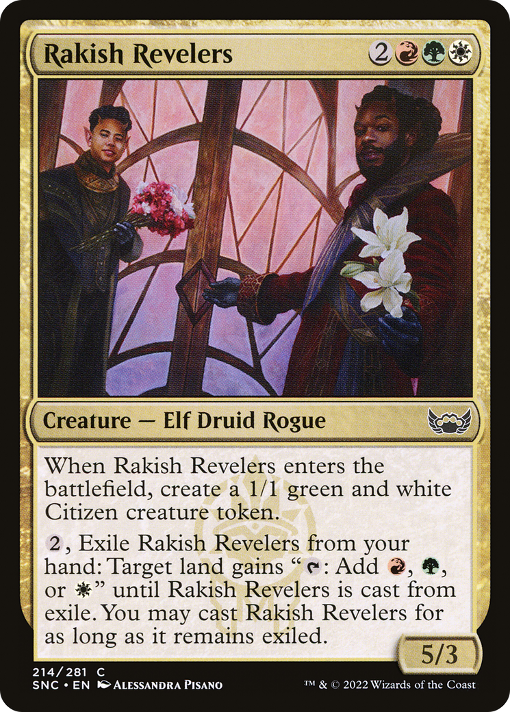 Rakish Revelers (214) [Streets of New Capenna] foil - Deck Out Gaming