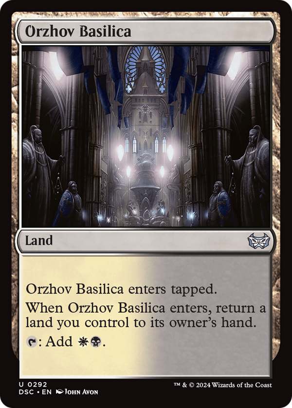 Orzhov Basilica (292) [Duskmourn: House of Horror Commander] - Deck Out Gaming