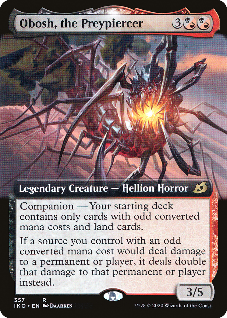 Obosh, the Preypiercer (357) [Ikoria: Lair of Behemoths] foil - Deck Out Gaming