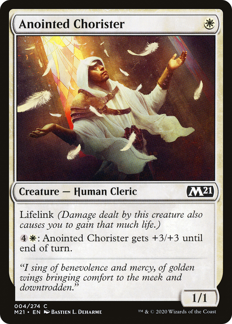 Anointed Chorister (4) [Core Set 2021] - Deck Out Gaming