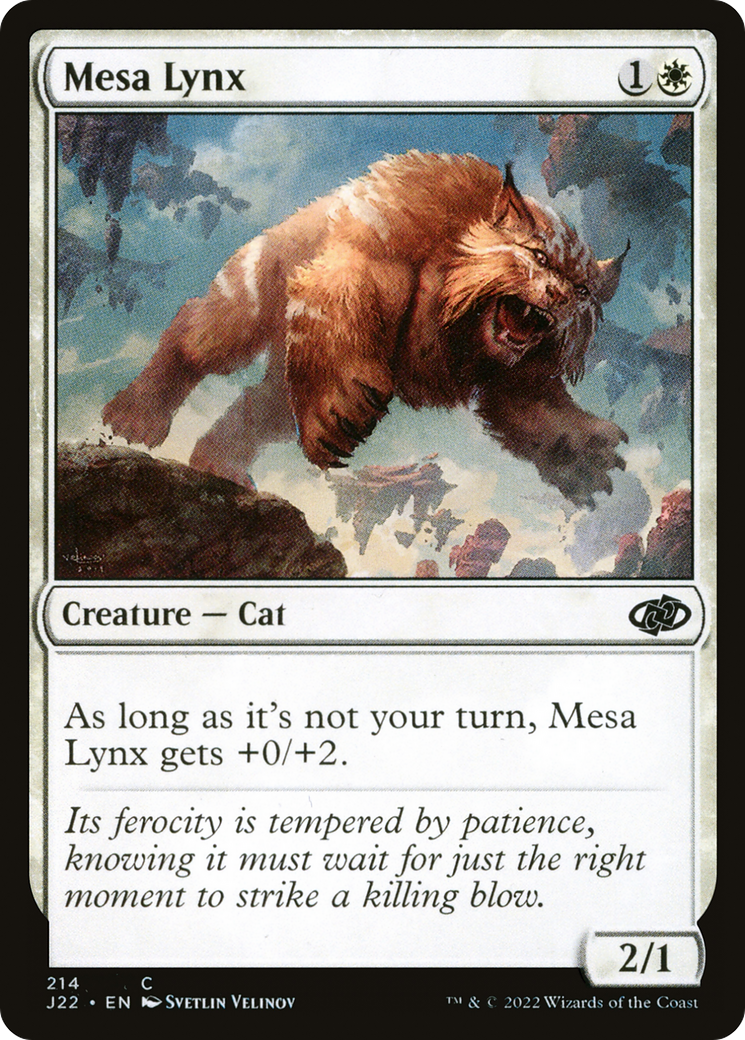 Mesa Lynx (214) [Jumpstart 2022] - Deck Out Gaming