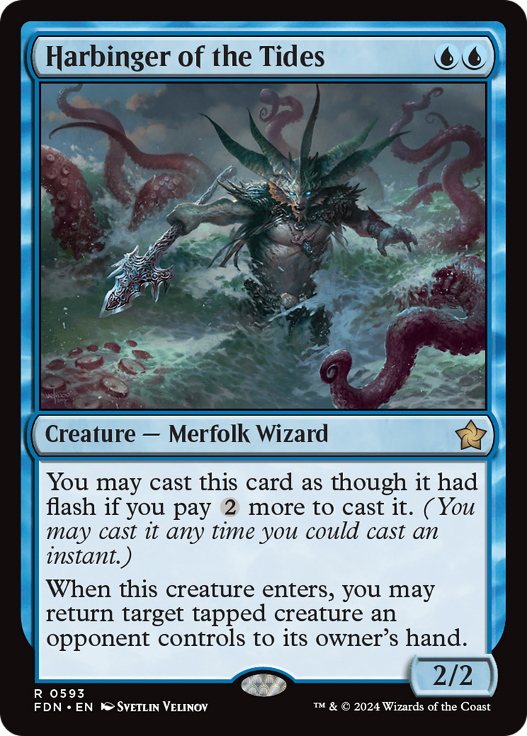 Harbinger of the Tides (593) [Foundations] - Deck Out Gaming
