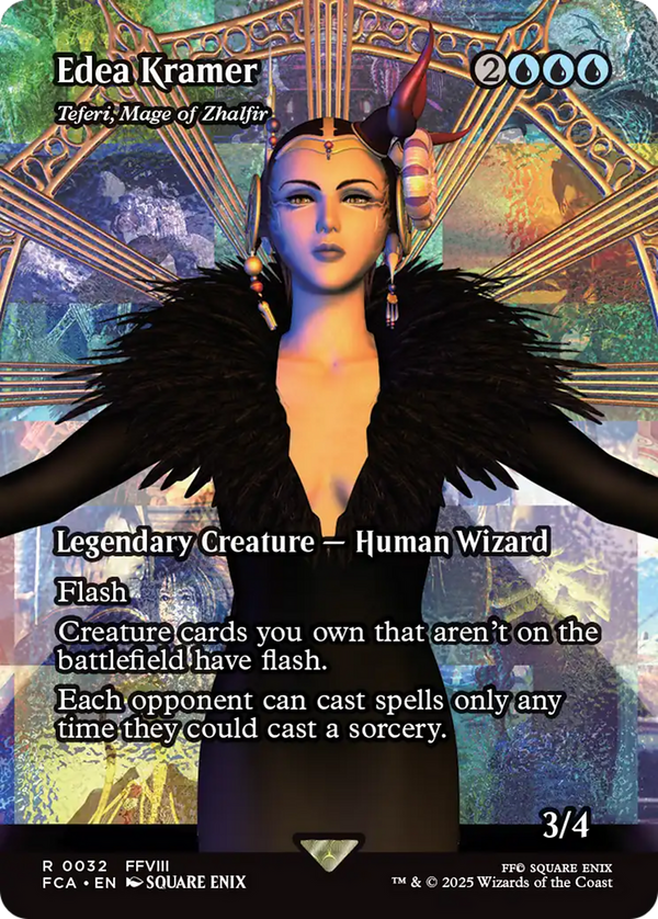 Edea Kramer - Teferi, Mage of Zhalfir (Showcase) (32) [FINAL FANTASY: Through the Ages] foil - Deck Out Gaming