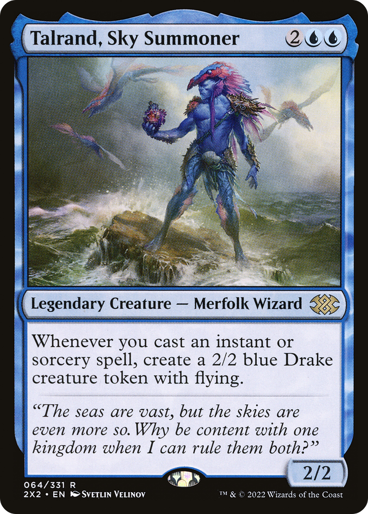 Talrand, Sky Summoner (64) [Double Masters 2022] - Deck Out Gaming