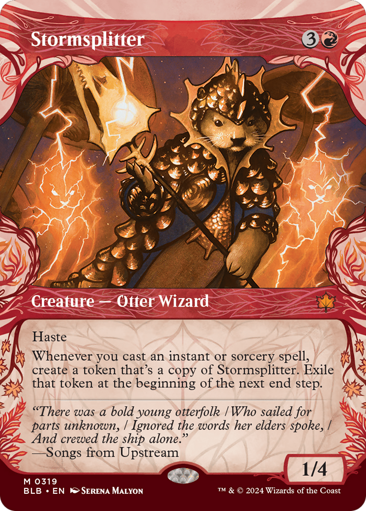 Stormsplitter (Showcase) (319) [Bloomburrow] foil - Deck Out Gaming