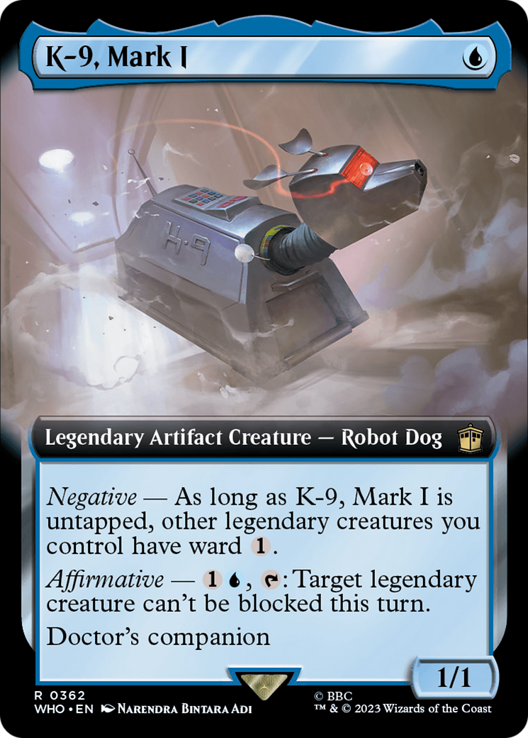 K-9, Mark I (Extended Art) (362) [Doctor Who] - Deck Out Gaming
