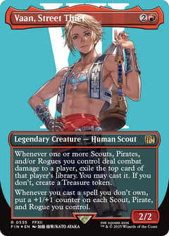 Vaan, Street Thief (535) (Surge Foil) [FINAL FANTASY] foil - Deck Out Gaming