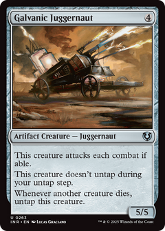 Galvanic Juggernaut (263) [Innistrad Remastered] foil - Deck Out Gaming