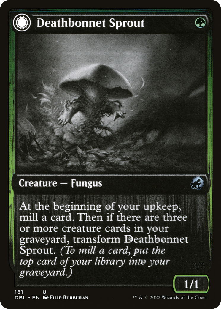 Deathbonnet Sprout (181) [Innistrad: Double Feature] foil - Deck Out Gaming
