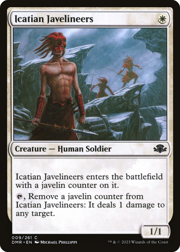 Icatian Javelineers (9) [Dominaria Remastered] foil - Deck Out Gaming
