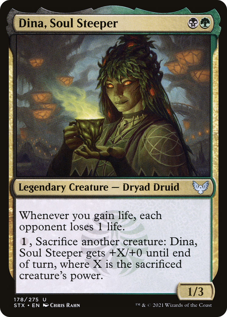 Dina, Soul Steeper (178) [Strixhaven: School of Mages] - Deck Out Gaming