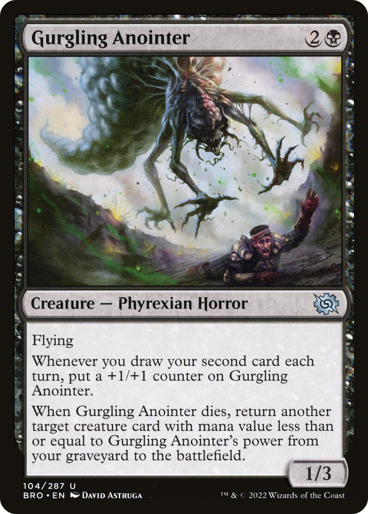 Gurgling Anointer (104) [The Brothers' War] foil - Deck Out Gaming
