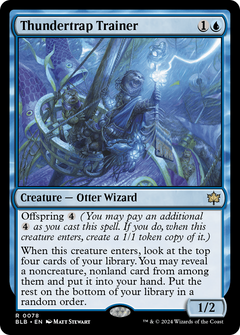 Thundertrap Trainer (78) [Bloomburrow] foil - Deck Out Gaming