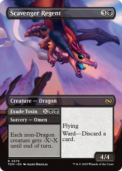 Scavenger Regent (Borderless) (379) [Tarkir: Dragonstorm] foil - Deck Out Gaming