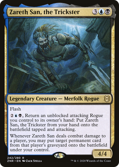 Zareth San, the Trickster (242) [Zendikar Rising] foil - Deck Out Gaming
