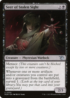 Seer of Stolen Sight (330) [March of the Machine] foil - Deck Out Gaming