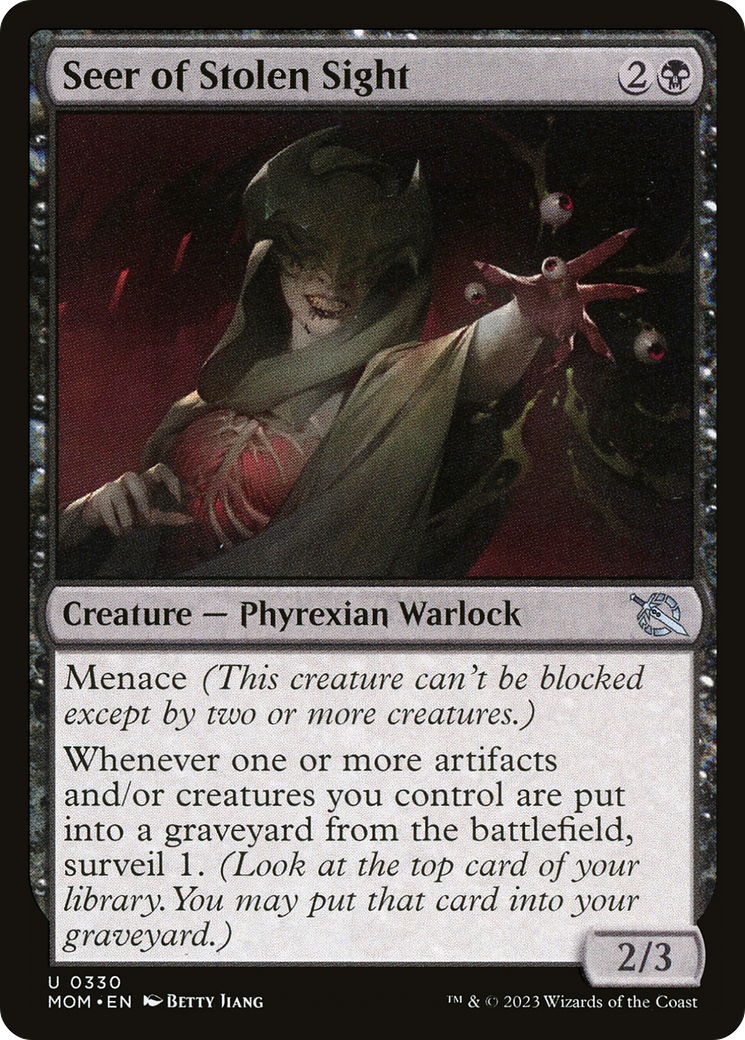 Seer of Stolen Sight (330) [March of the Machine] foil - Deck Out Gaming