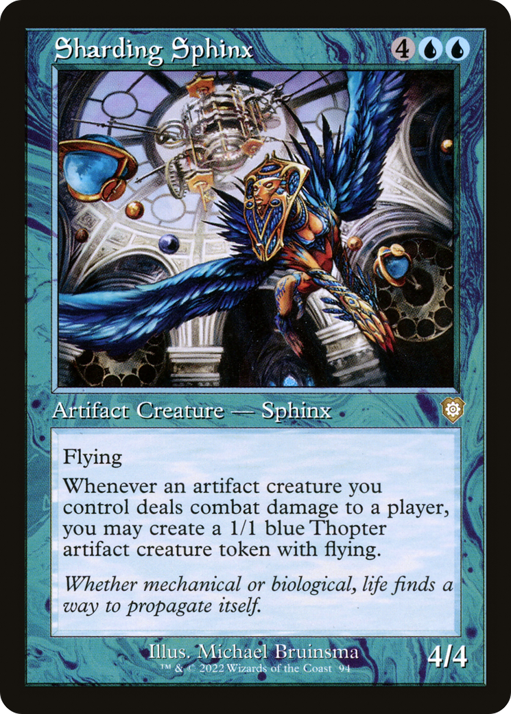 Sharding Sphinx (Retro Frame) (94) [Commander: The Brothers' War] - Deck Out Gaming