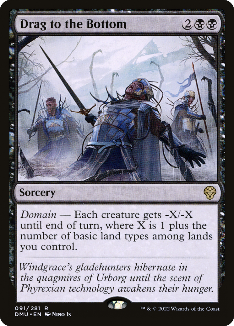 Drag to the Bottom (91) [Dominaria United] foil - Deck Out Gaming