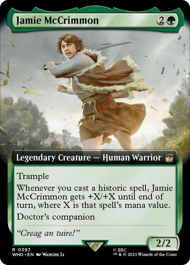 Jamie McCrimmon (Extended Art) (397) [Doctor Who] foil - Deck Out Gaming