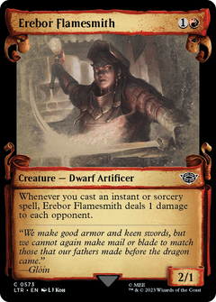 Erebor Flamesmith (Showcase Scrolls) (573) [The Lord of the Rings: Tales of Middle-earth] - Deck Out Gaming