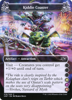 Kiddie Coaster (4-5-6) (219) [Unfinity] foil - Deck Out Gaming
