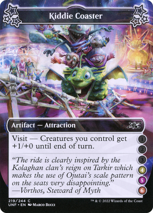 Kiddie Coaster (4-5-6) (219) [Unfinity] foil - Deck Out Gaming