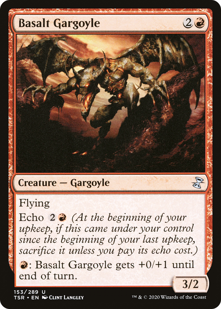 Basalt Gargoyle (153) [Time Spiral Remastered] - Deck Out Gaming