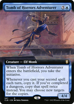 Tomb of Horrors Adventurer (Extended Art) (567) [Commander Legends: Battle for Baldur's Gate] foil - Deck Out Gaming