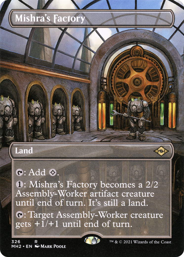 Mishra's Factory (Borderless) (326) [Modern Horizons 2] foil - Deck Out Gaming