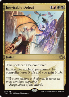 Inevitable Defeat (194) [Tarkir: Dragonstorm] foil - Deck Out Gaming
