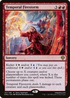 Temporal Firestorm (147) [Dominaria United] foil - Deck Out Gaming