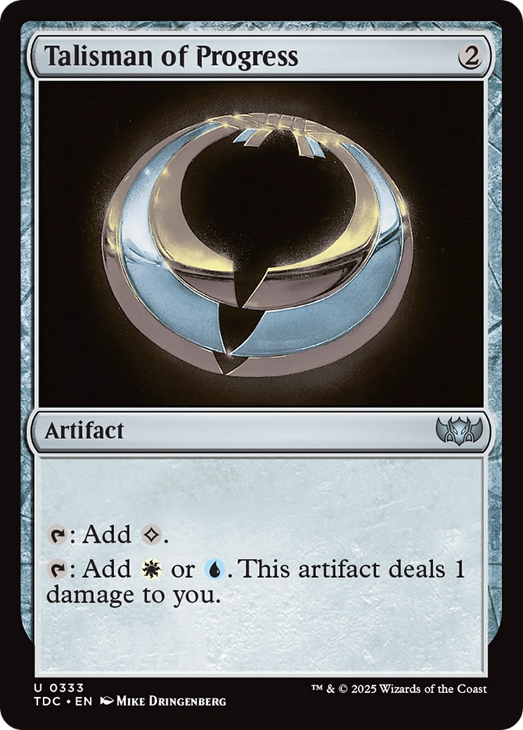 Talisman of Progress (333) [Commander: Tarkir: Dragonstorm] - Deck Out Gaming