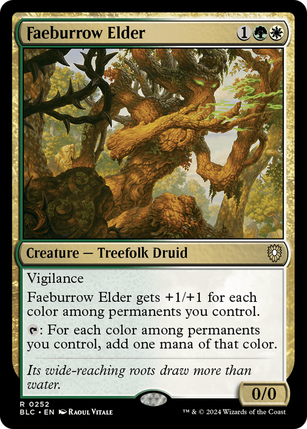 Faeburrow Elder (252) [Bloomburrow Commander] - Deck Out Gaming