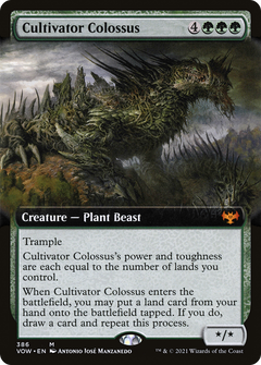 Cultivator Colossus (Extended Art) (386) [Innistrad: Crimson Vow] foil - Deck Out Gaming