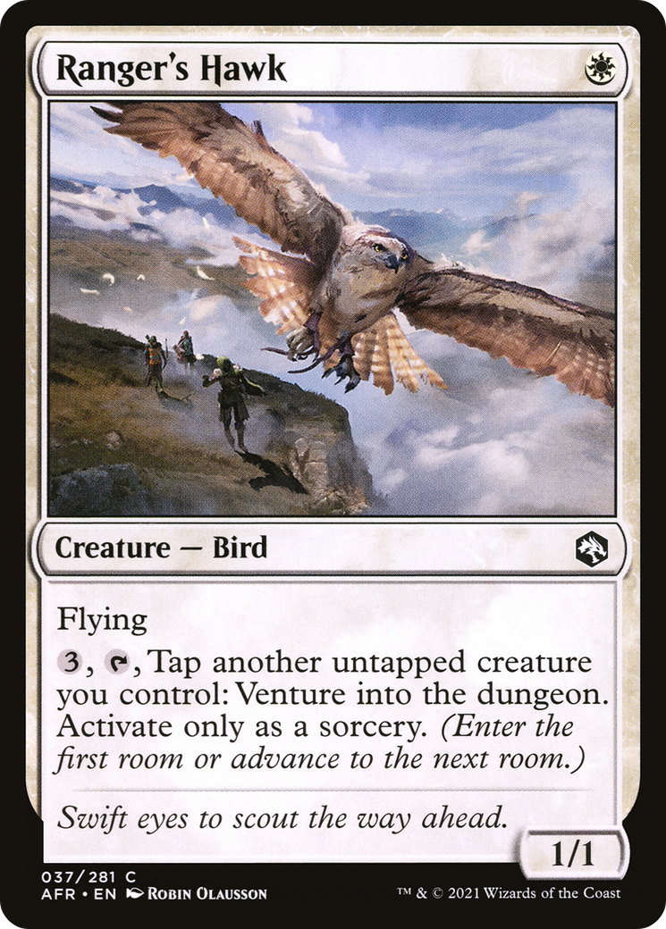 Ranger's Hawk (37) [Adventures in the Forgotten Realms] - Deck Out Gaming