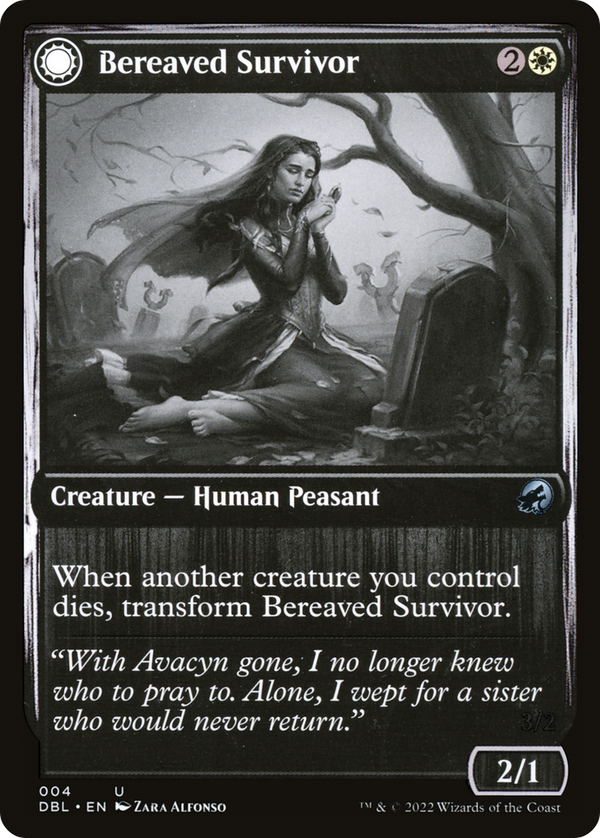 Bereaved Survivor (4) [Innistrad: Double Feature] - Deck Out Gaming