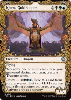 Kheru Goldkeeper (Showcase) (313) [Tarkir: Dragonstorm] foil - Deck Out Gaming