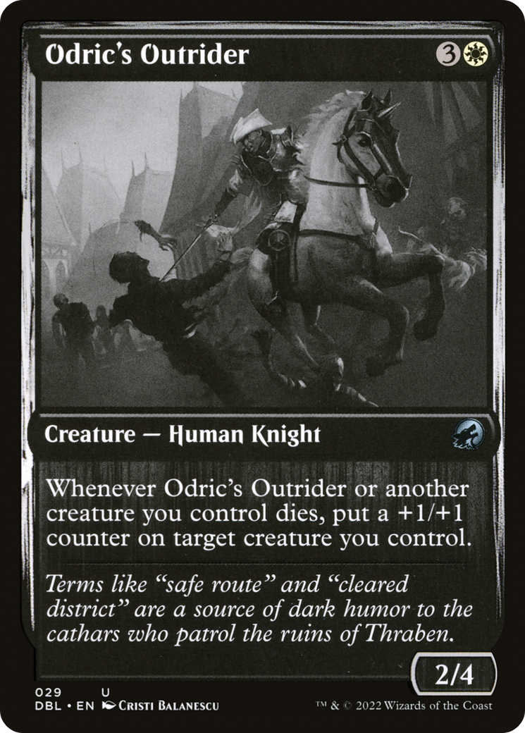 Odric's Outrider (29) [Innistrad: Double Feature] foil - Deck Out Gaming
